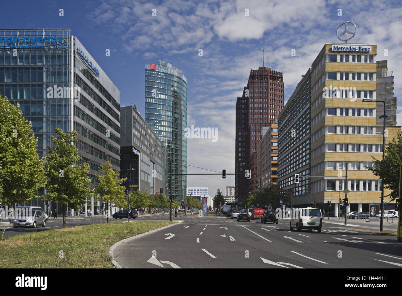 Germany, Berlin, Potsdam space, high rises, town, city, capital