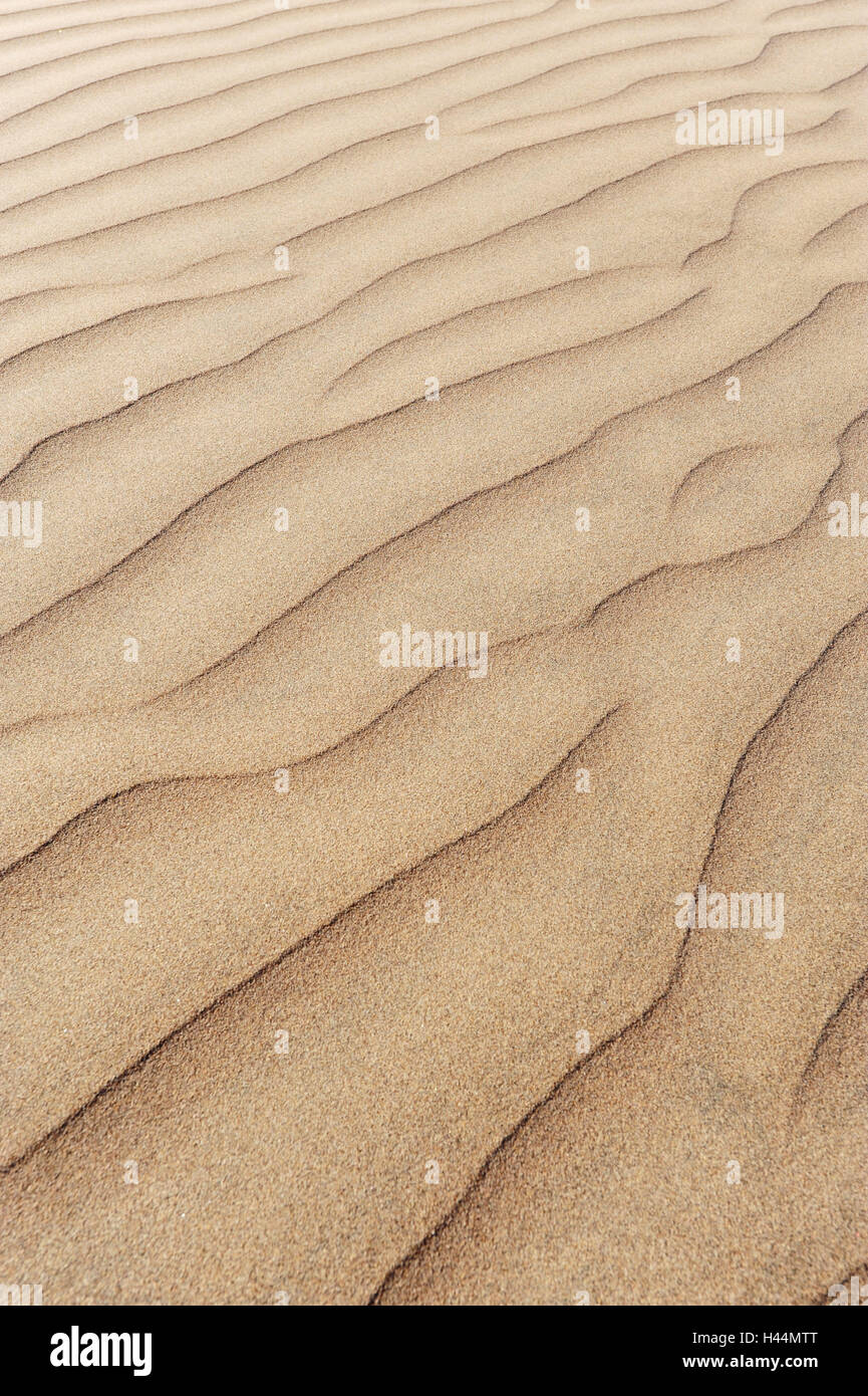 Sand, pattern, wavy line, Stock Photo