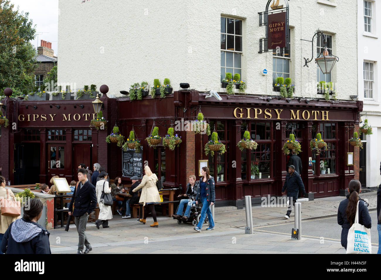 The Gipsy Moth pub, Greenwich, London, UK Stock Photo Alamy
