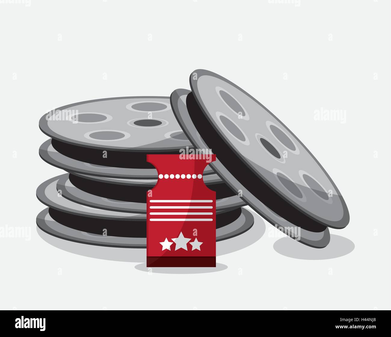 Film reel cinema and movie design Stock Vector Image & Art - Alamy