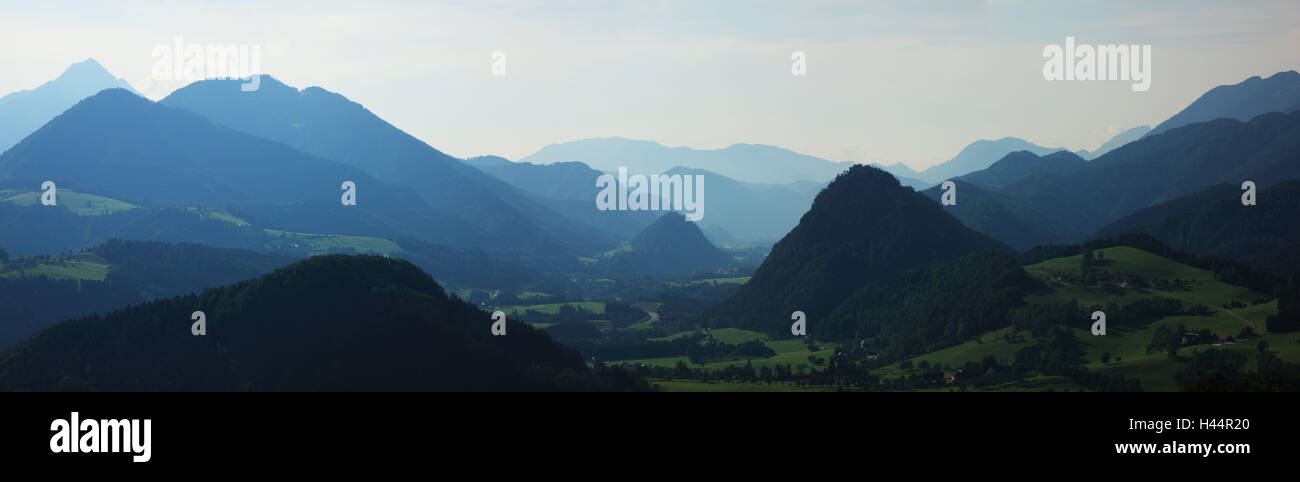 Austria, Upper Austria, Windischgarsten, view, Stock Photo