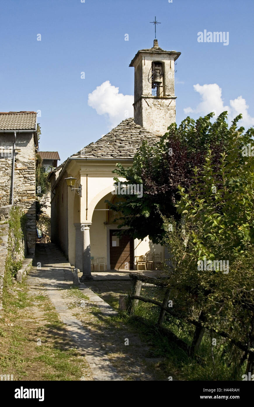 Italy, Don's ego, parish church, Stock Photo