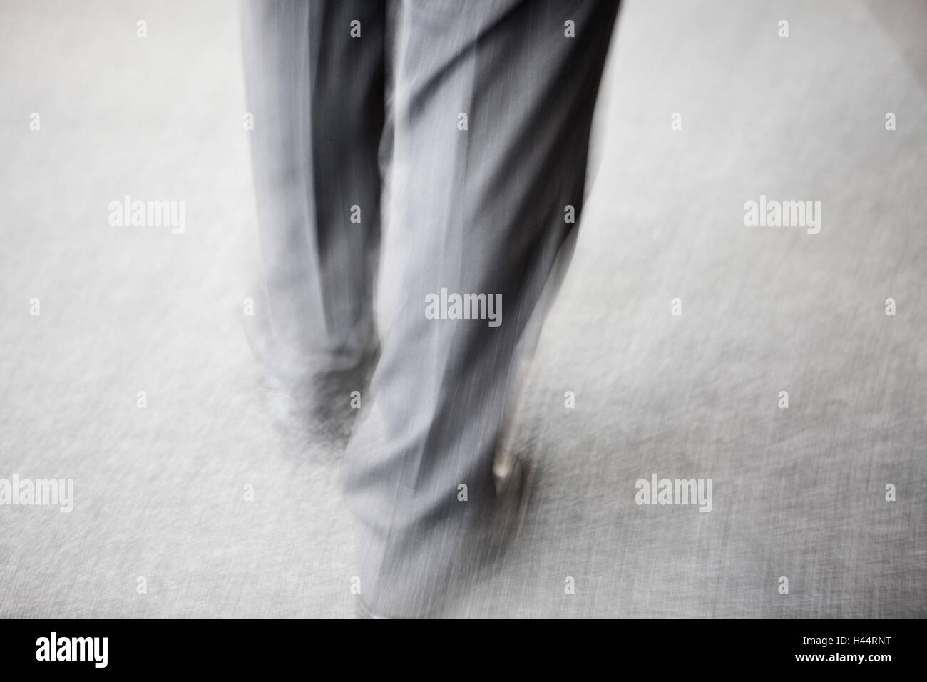 Businessman, go, in of a great hurry, blur, Stock Photo