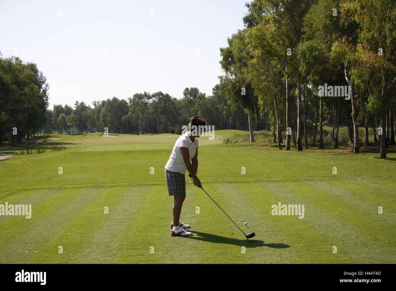 Turkey, Belek, golf course 'Pasha', golfer, model released, people