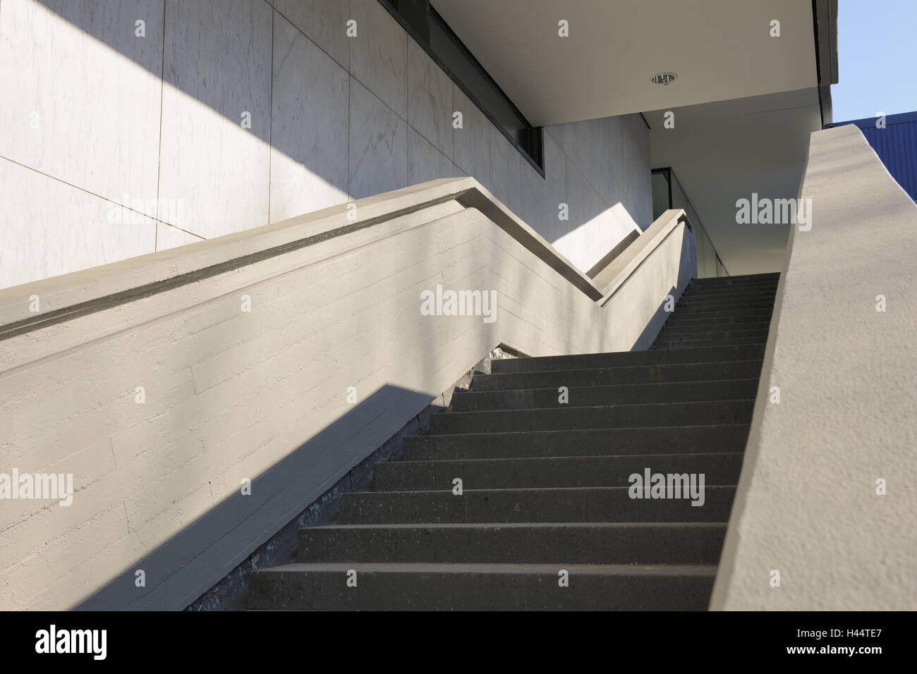 State theatre, Darmstadt, Hessen, Germany, stairs rising Stock Photo ...