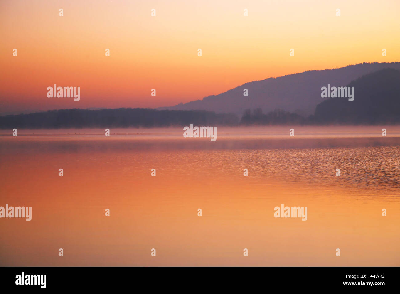 Morning mood at lake simssee hi-res stock photography and images - Alamy