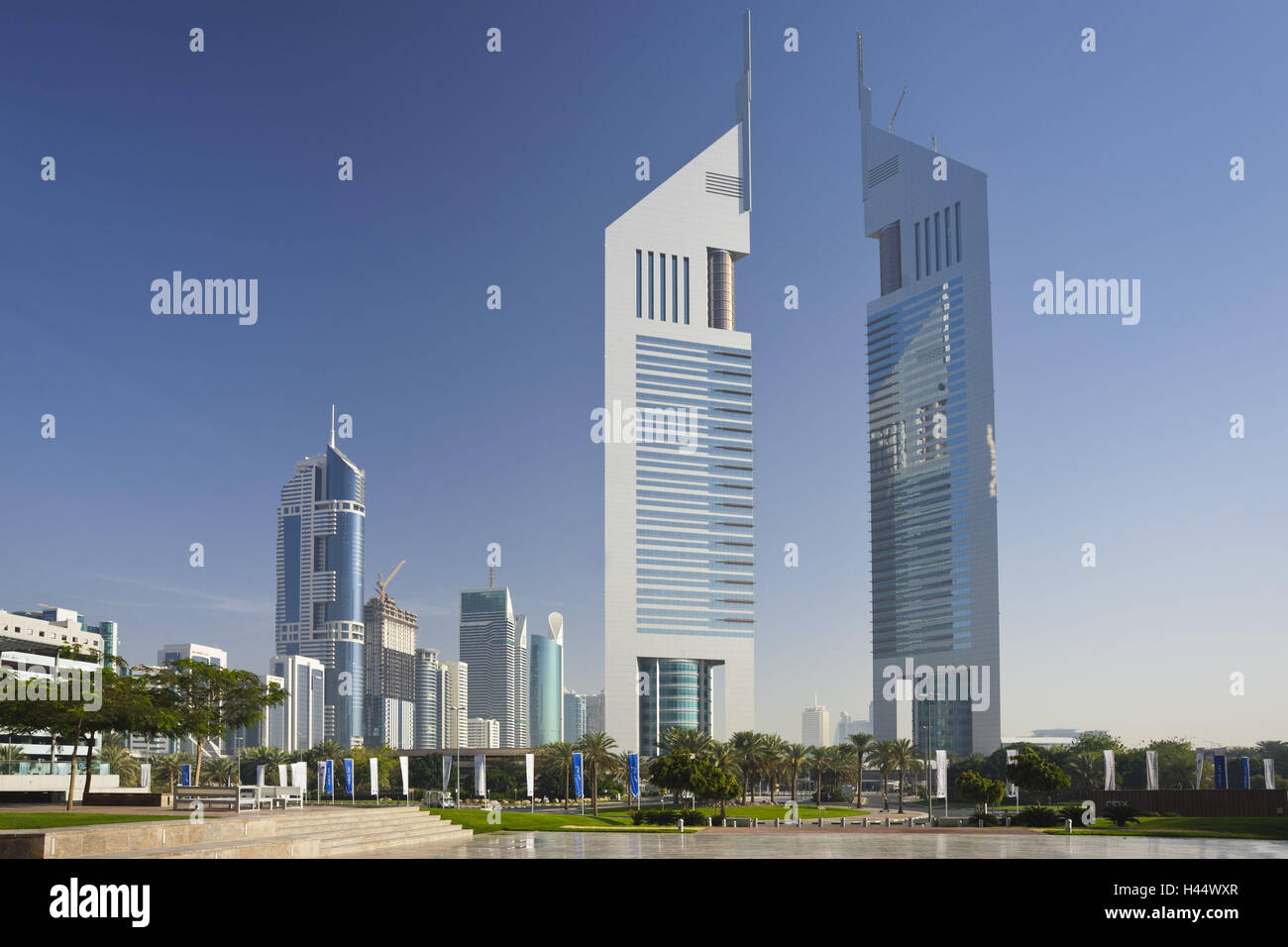 United Arab Emirates, Dubai, emirate Tower, Stock Photo