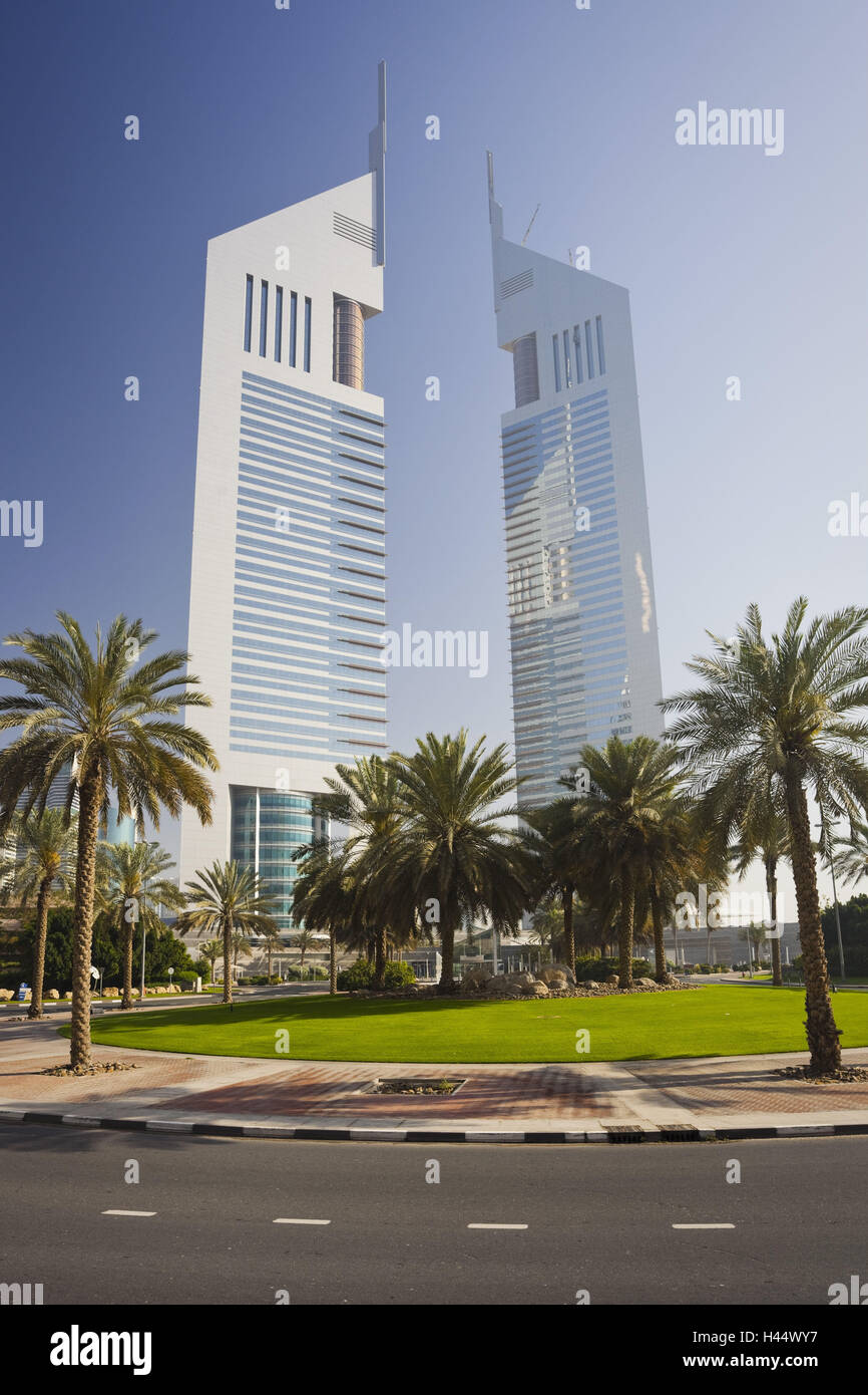 United Arab Emirates, Dubai, emirate Tower, Stock Photo