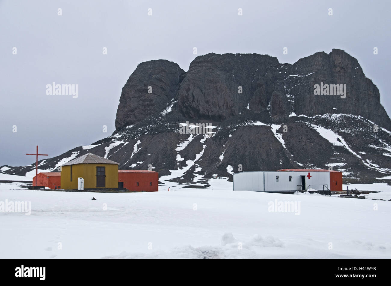 South Shetland, King George Island, Maxwell Bay, Potter Cove, research station 'Jubany', Stock Photo