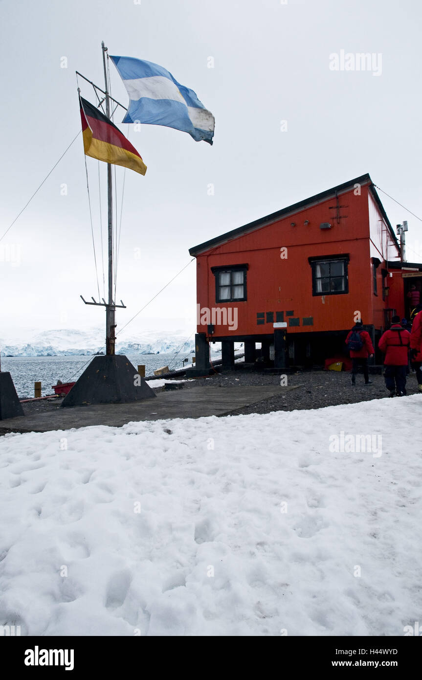 South Shetland, King George Island, Maxwell Bay, Potter Cove, research station 'Jubany', Stock Photo