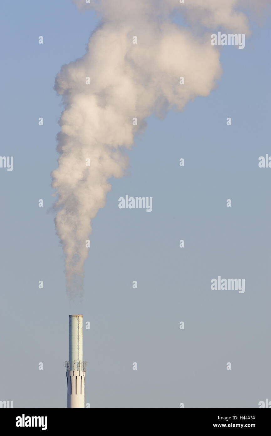 Industry, chimney, smoke, Stock Photo