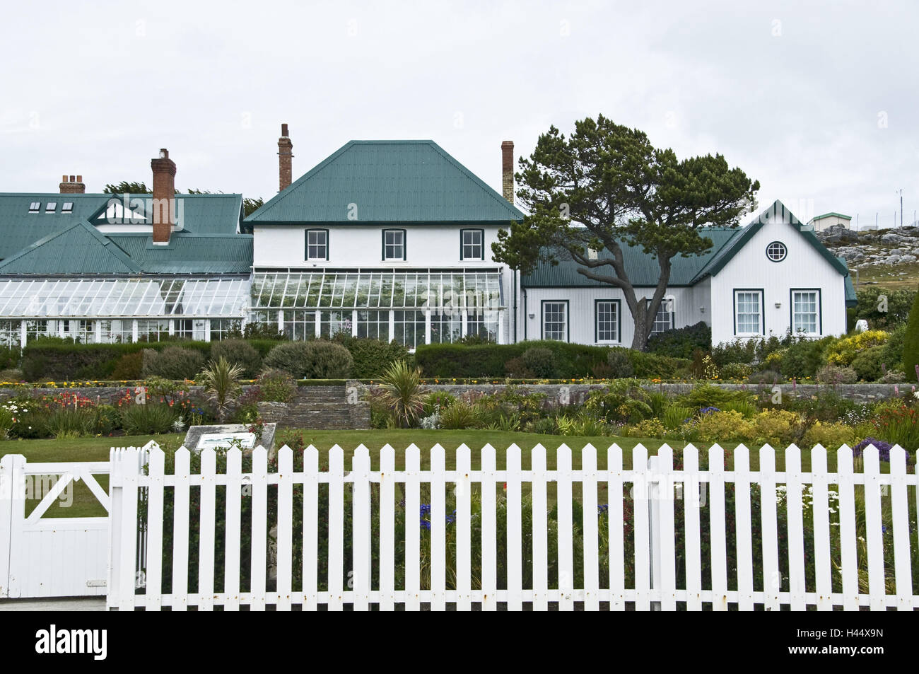 Government house stanley falkland islands hires stock photography and