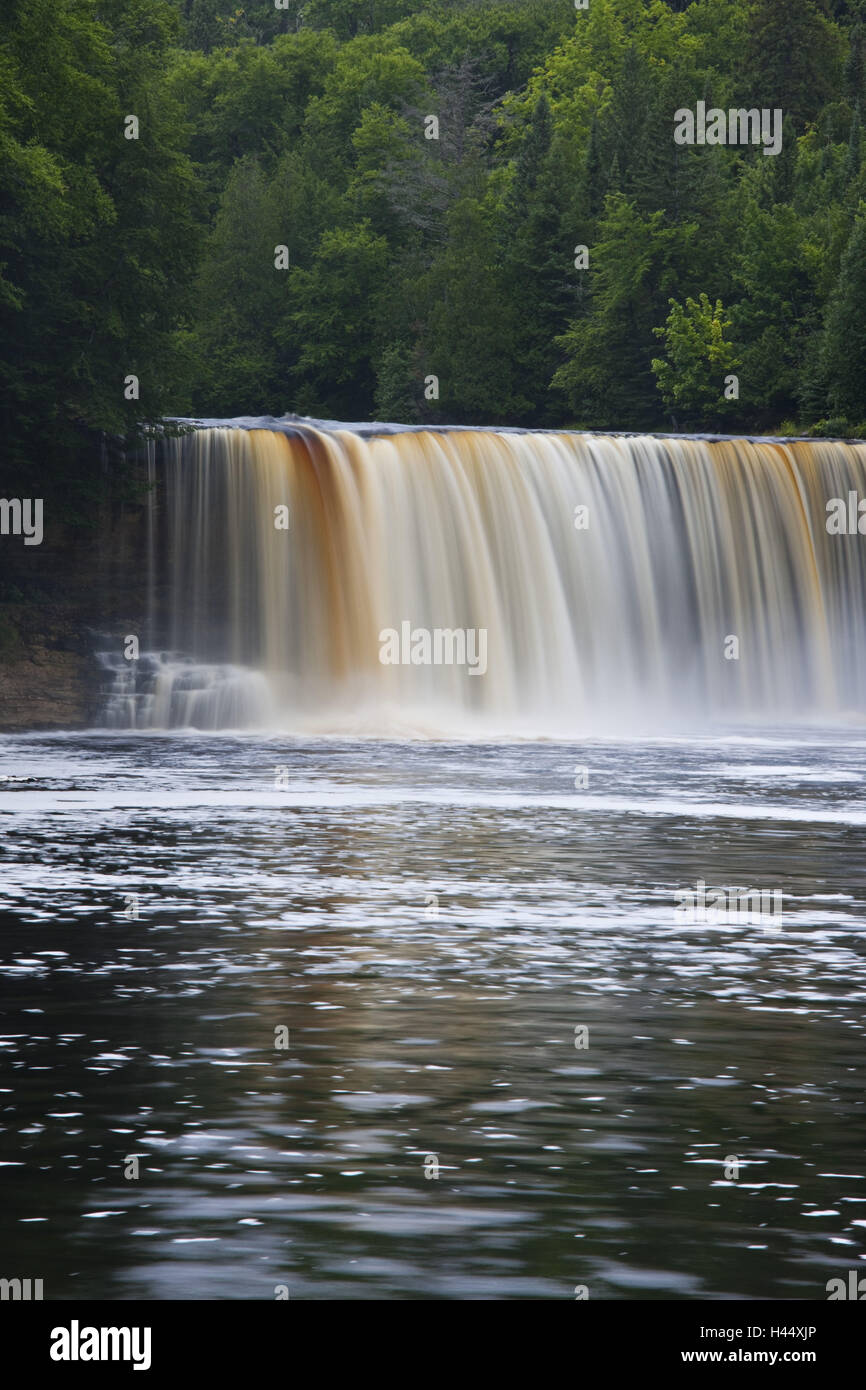 The USA, Michigan, Upper Tahquamenon case, detail Stock Photo Alamy