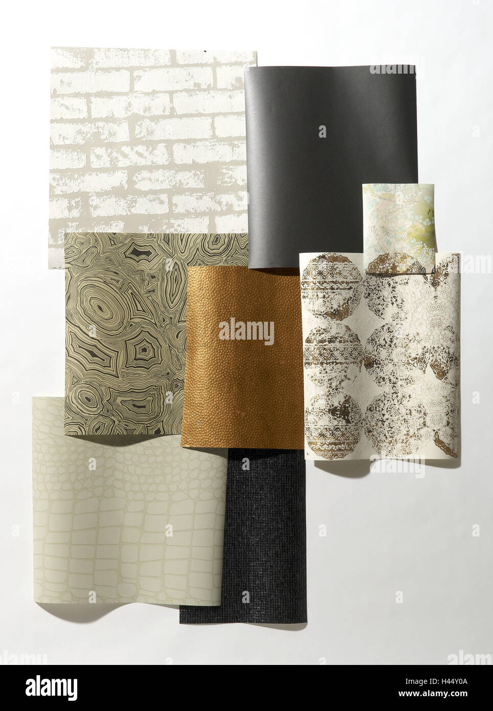 Wallpaper, wallpaper samples Stock Photo Alamy