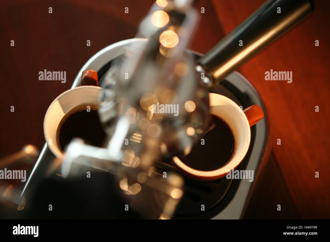 https://c8.alamy.com/comp/H44Y9R/espresso-machine-cups-from-above-detail-blur-coffeemaker-coffee-espresso-H44Y9R.jpg