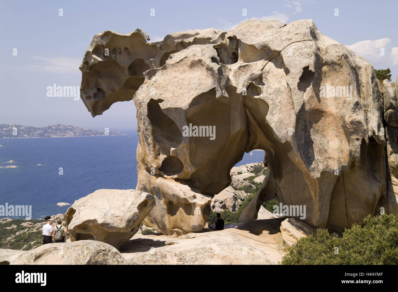 Italy, Sardinia, Capo d'Orso, bear's rocks, Stock Photo