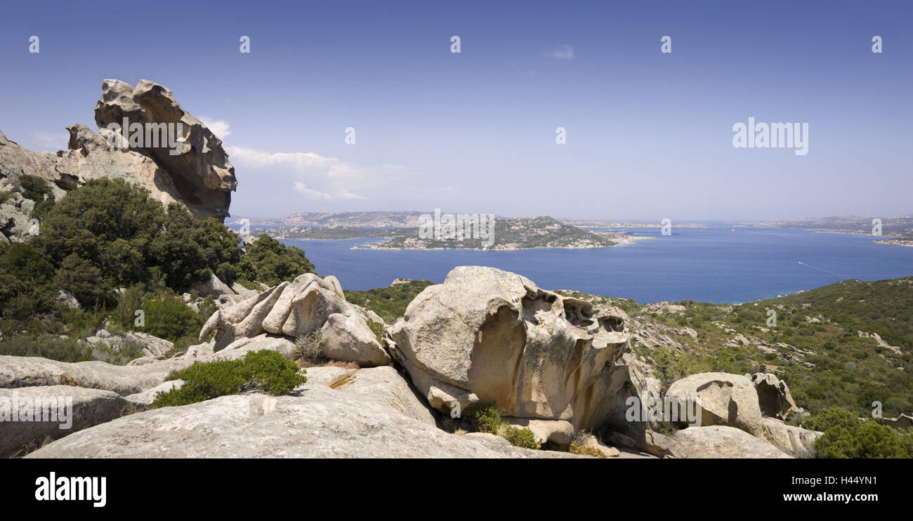 Italy, Sardinia, Capo d'Orso, bile formation, Stock Photo