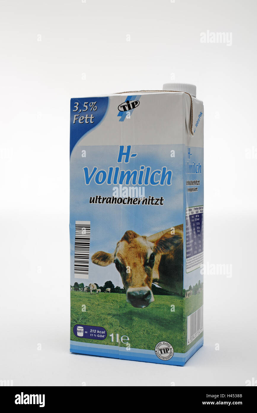 Milk, Tetrapak Stock Photo - Alamy