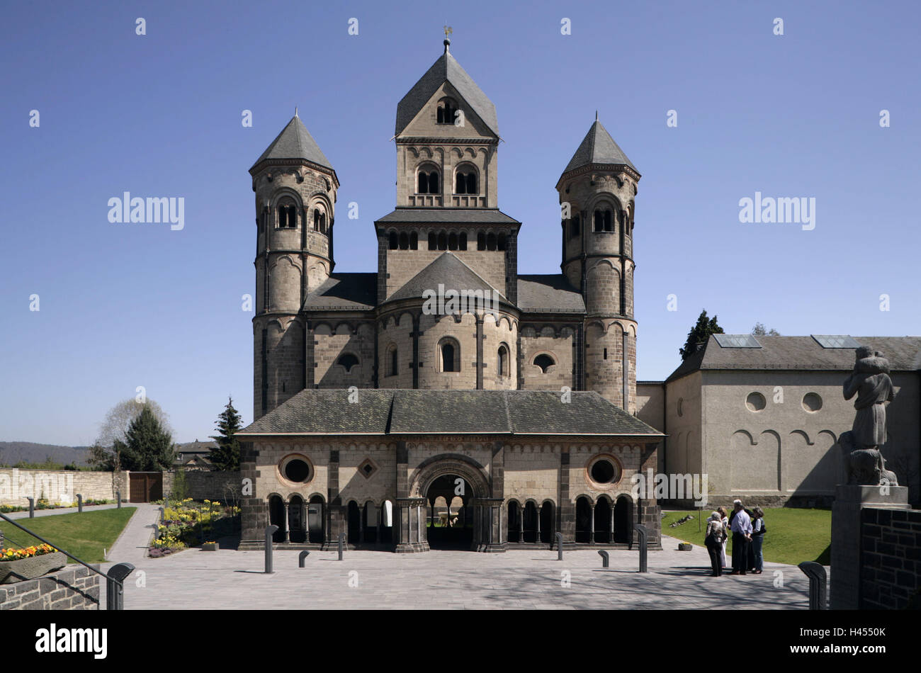 Germany, North RhineWestphalia, Eifel, Benedictine's abbey Maria Laach, destination, place of