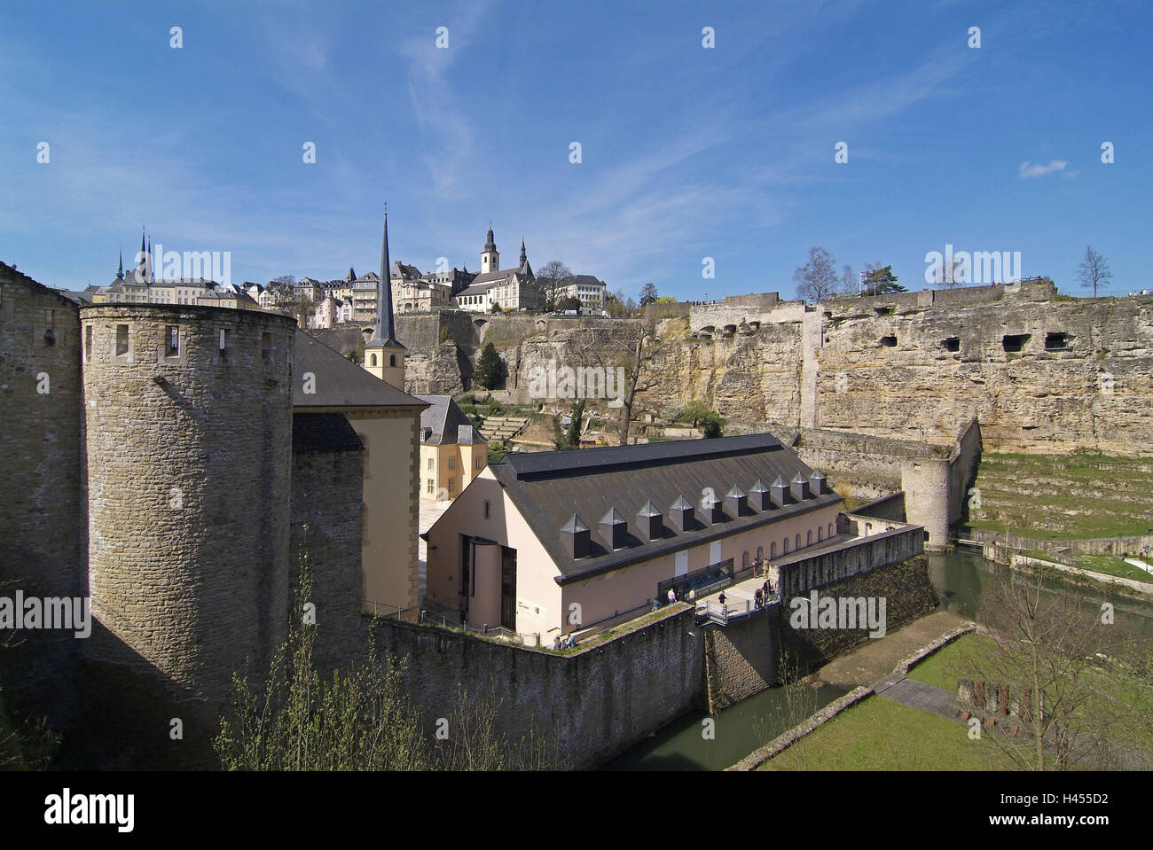 Luxembourg, LuxemburgStadt, Kasematten, Old Town Stock Photo Alamy