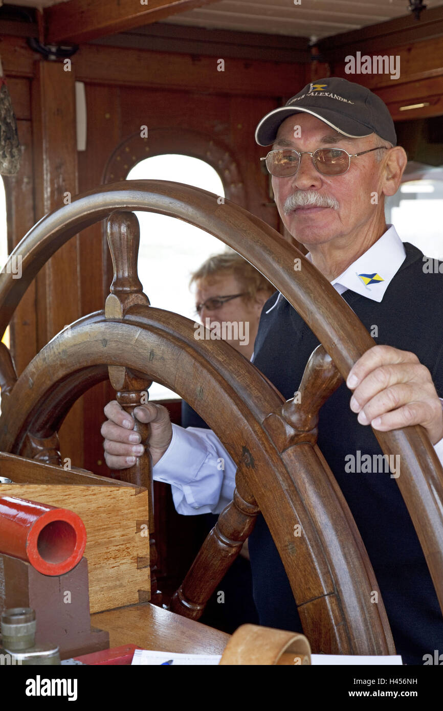 Ship, coxswain Stock Photo Alamy