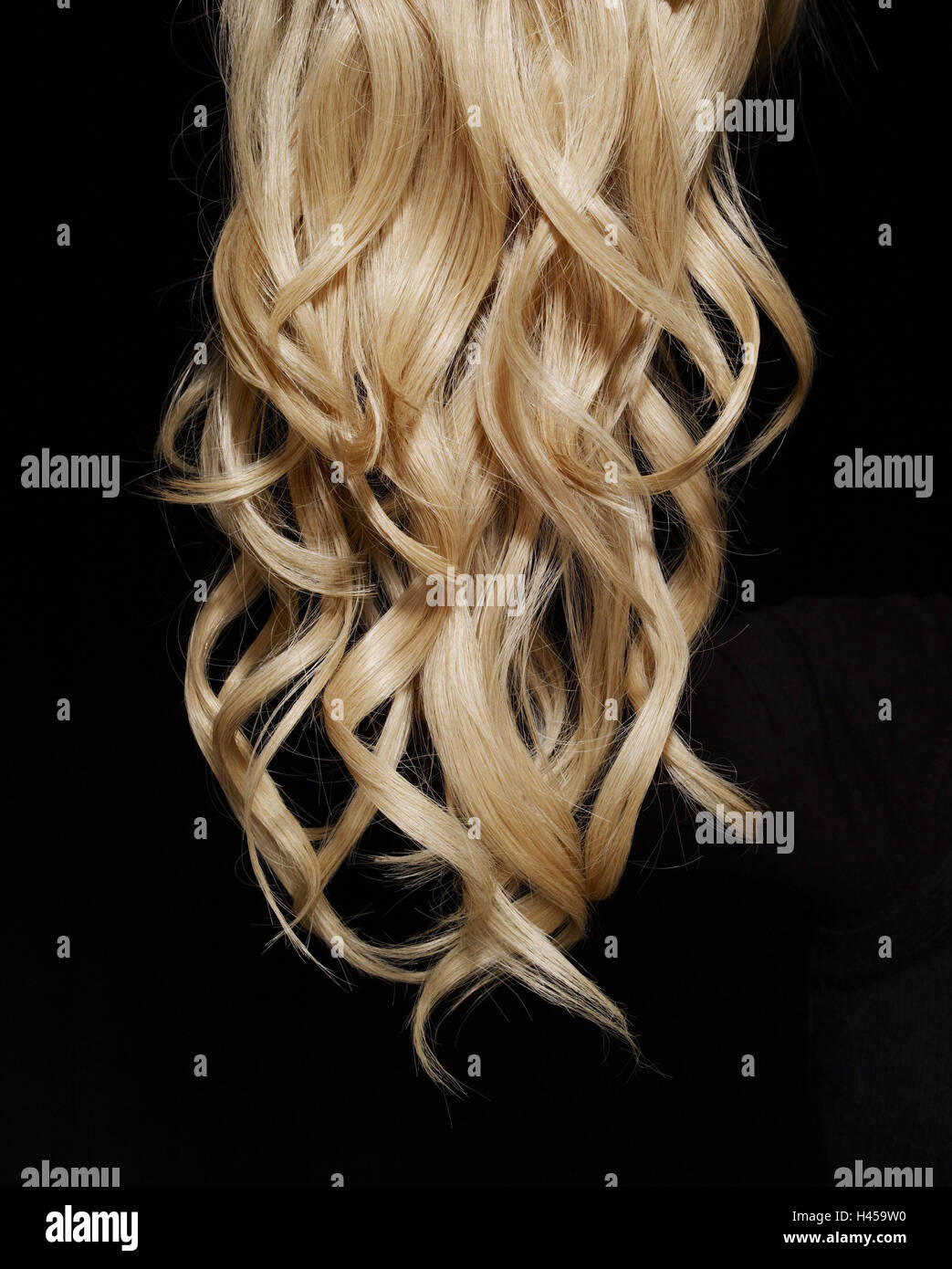 Blond hair blonde long curly curls hi-res stock photography and images ...