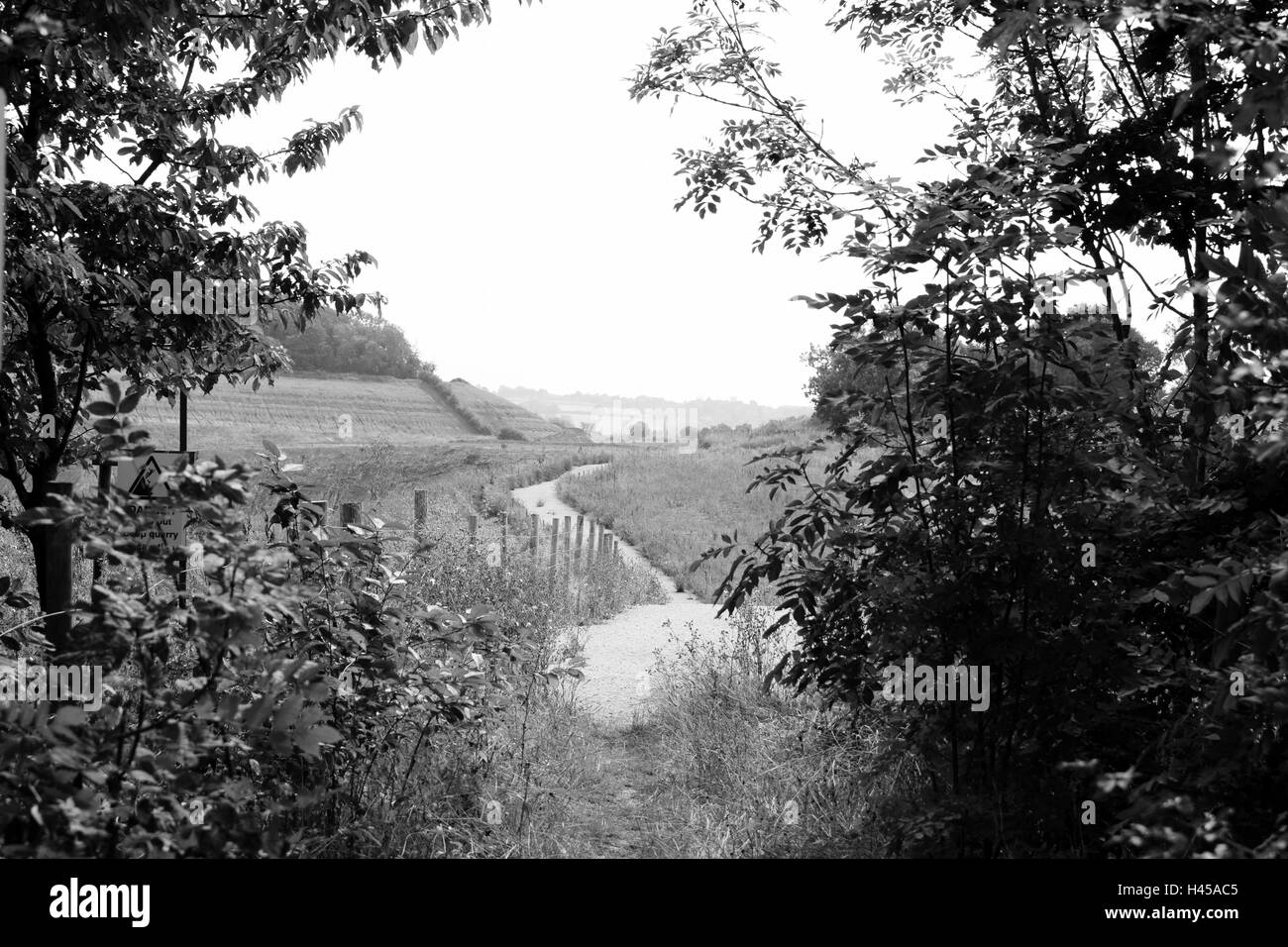 Selective colour quarry landscape hires stock photography and images