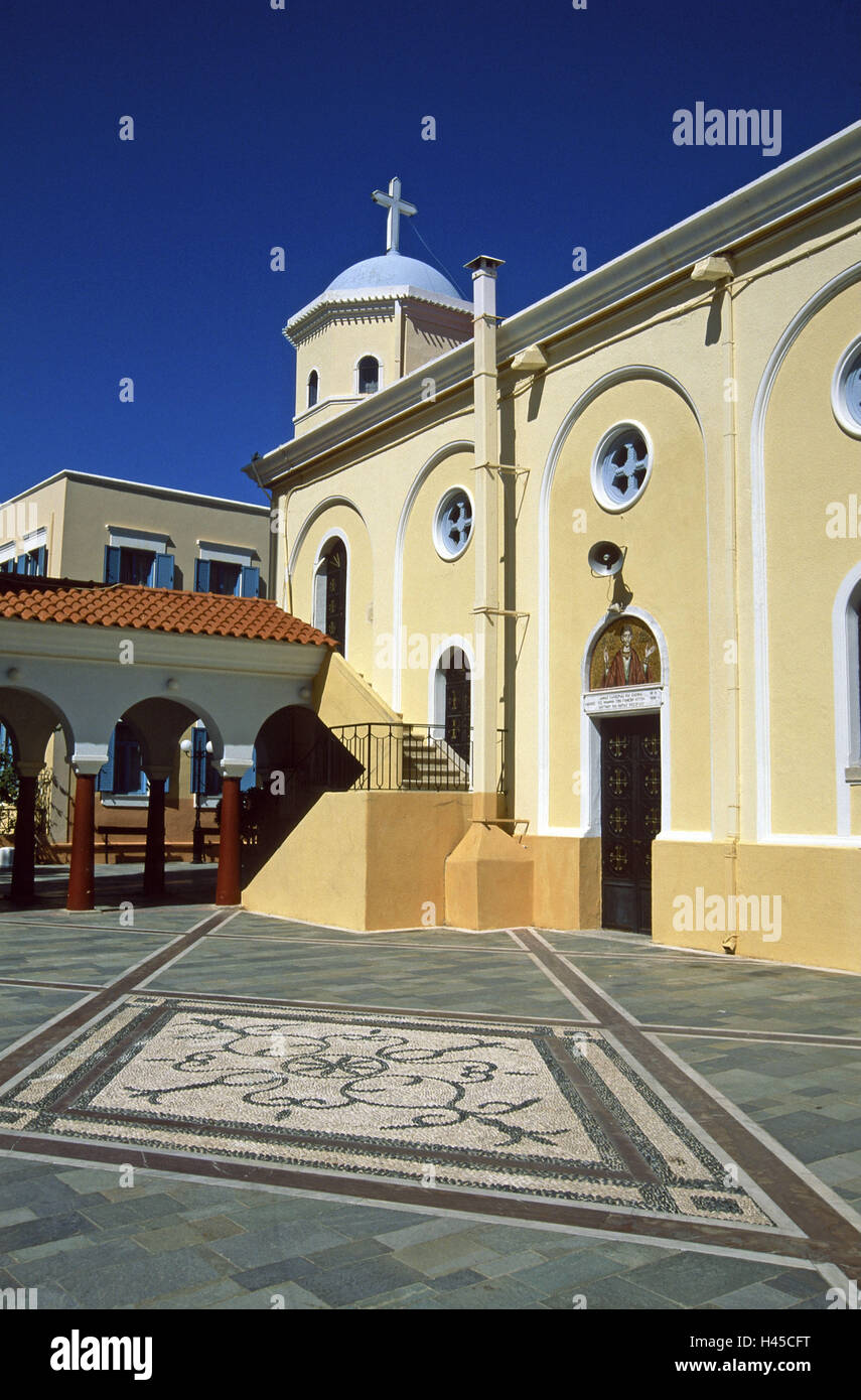 Greece, Fondling, Principal place Fondling, church Agia Paraskevi, Stock Photo