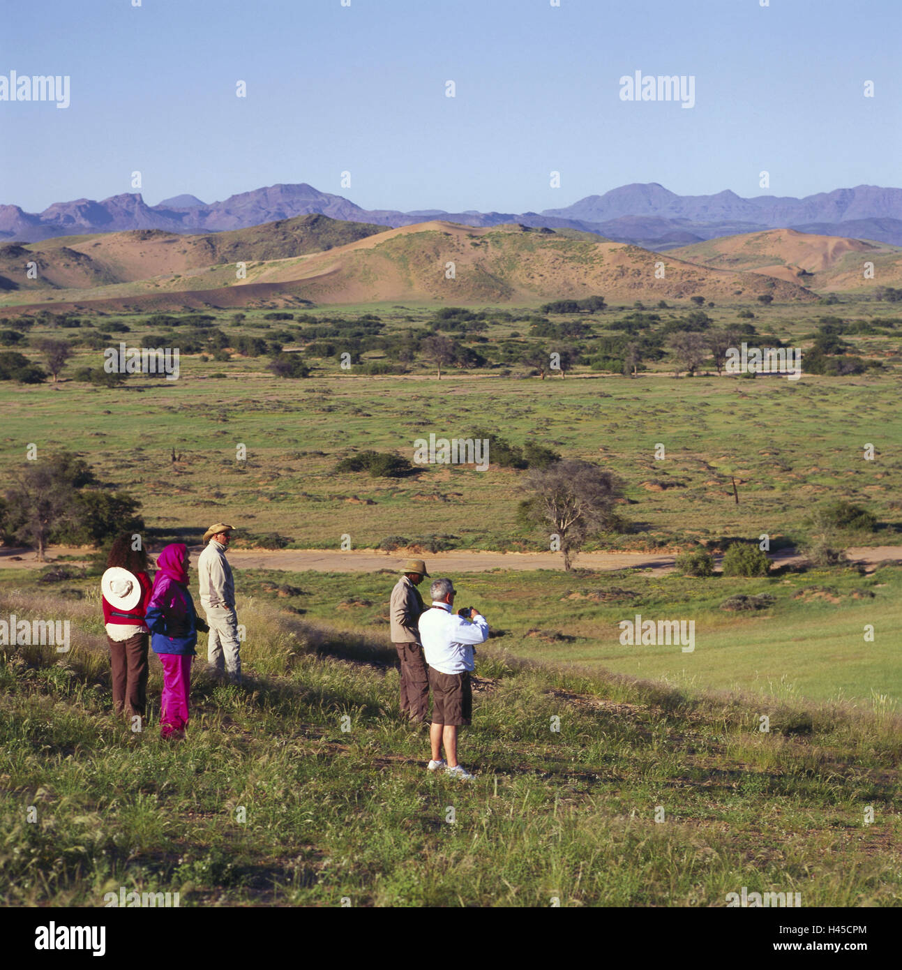 Namibia, Damaraland, Doro Nawas camp, tourist, South-West, Africa Stock  Photo - Alamy