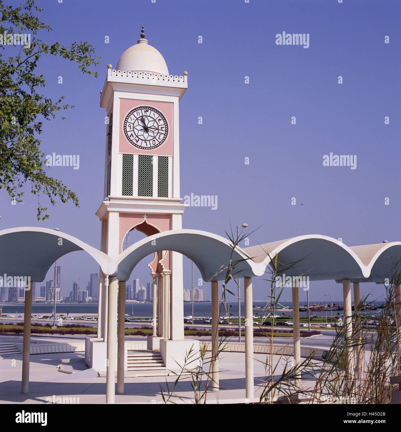 Qatar, Doha, Clock Tower, sheikdom, town, capital, destination, place