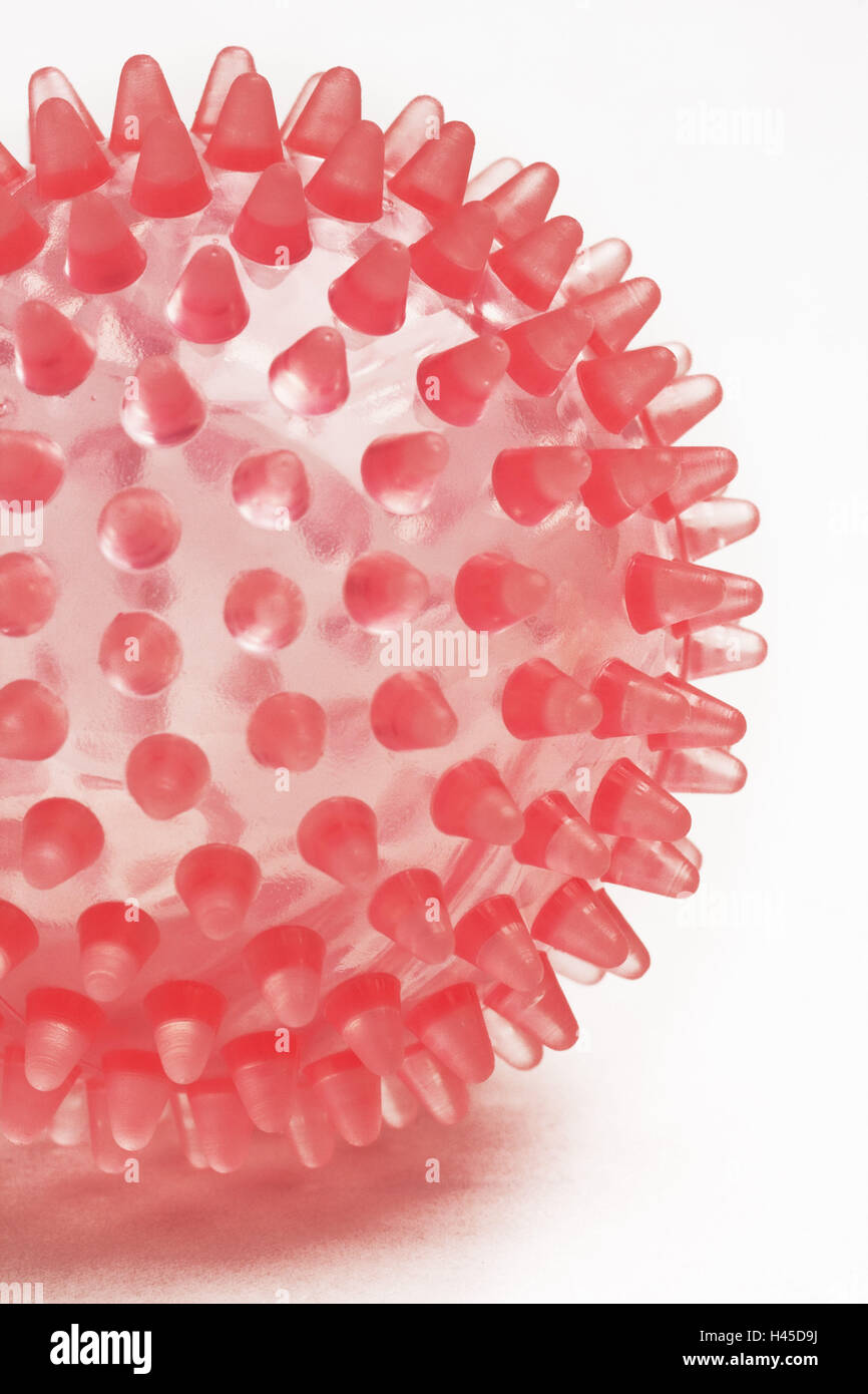 Massage ball, pink, detail Stock Photo Alamy