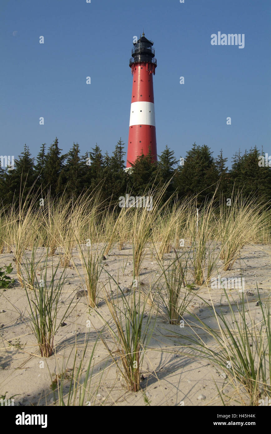 Germany, Schleswig-Holstein, island Sylt, Hörnum, lighthouse, dune ...