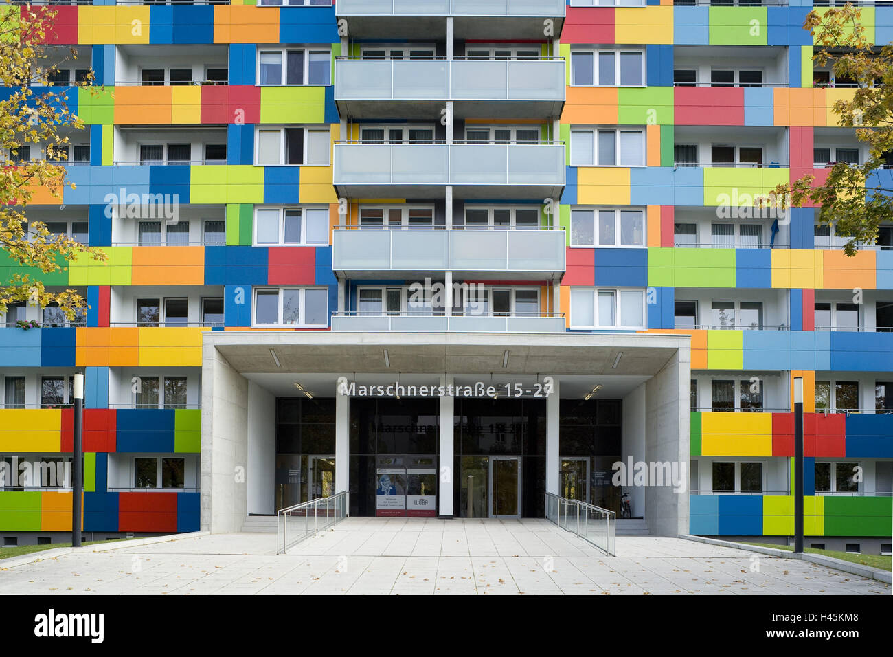 Germany, Saxony, Dresden, housing development Stock Photo Alamy