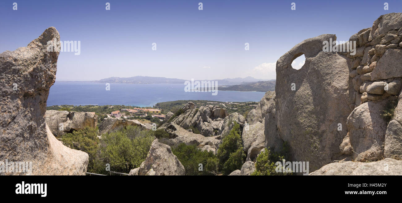 Italy, Sardinia, Capo d'Orso, bile formation, Stock Photo