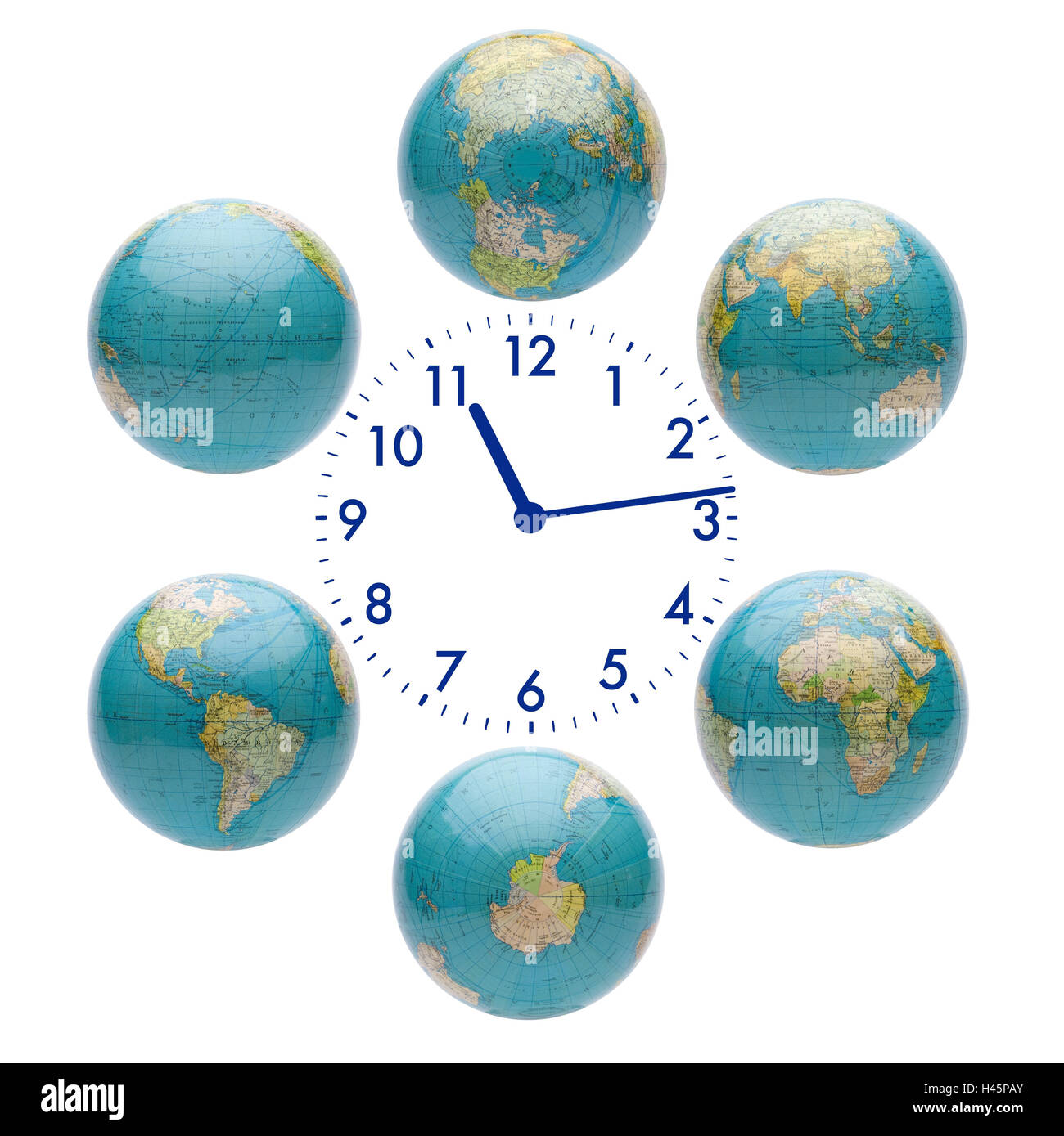 World time clock, Stock Photo