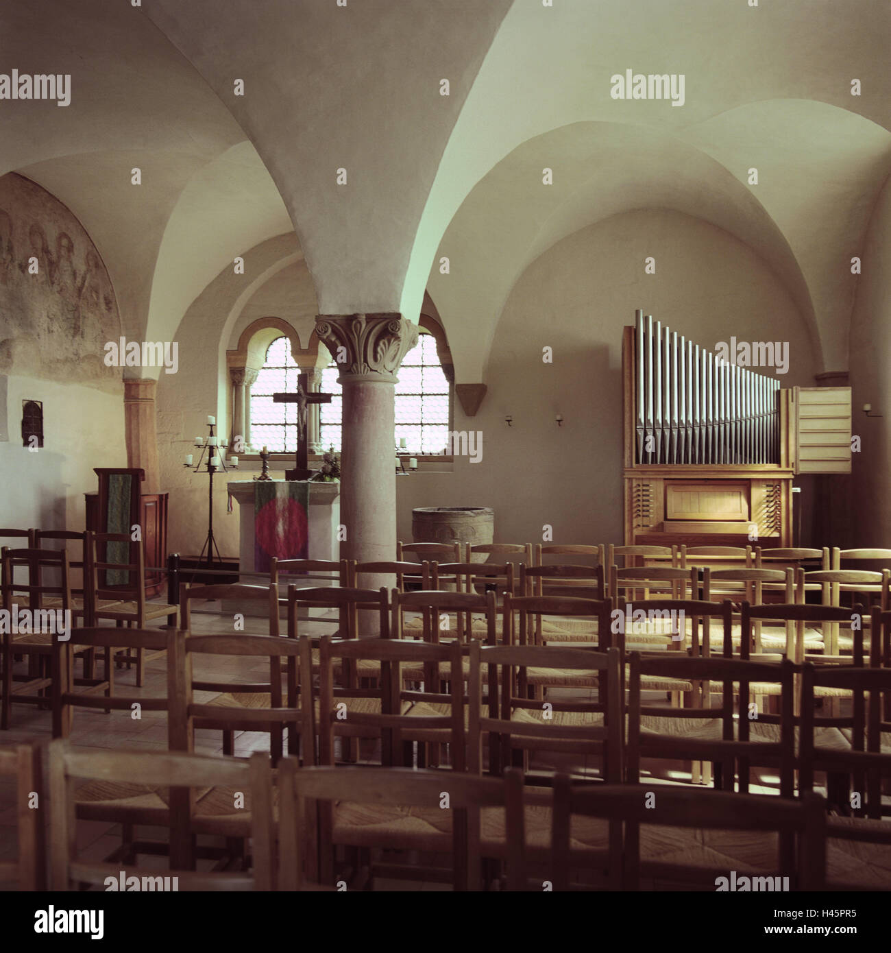 Germany, Thuringia, Eisenach, Wartburg, band, inside, nobody, no