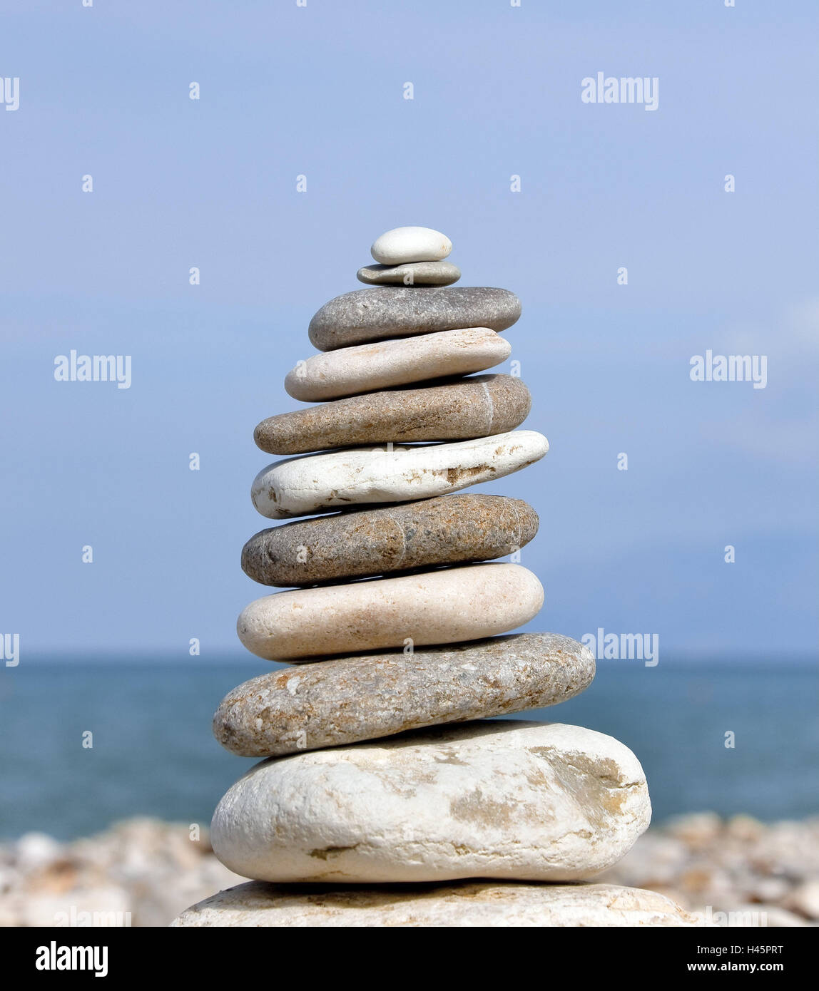 Stone tower, pile, outside, Stock Photo