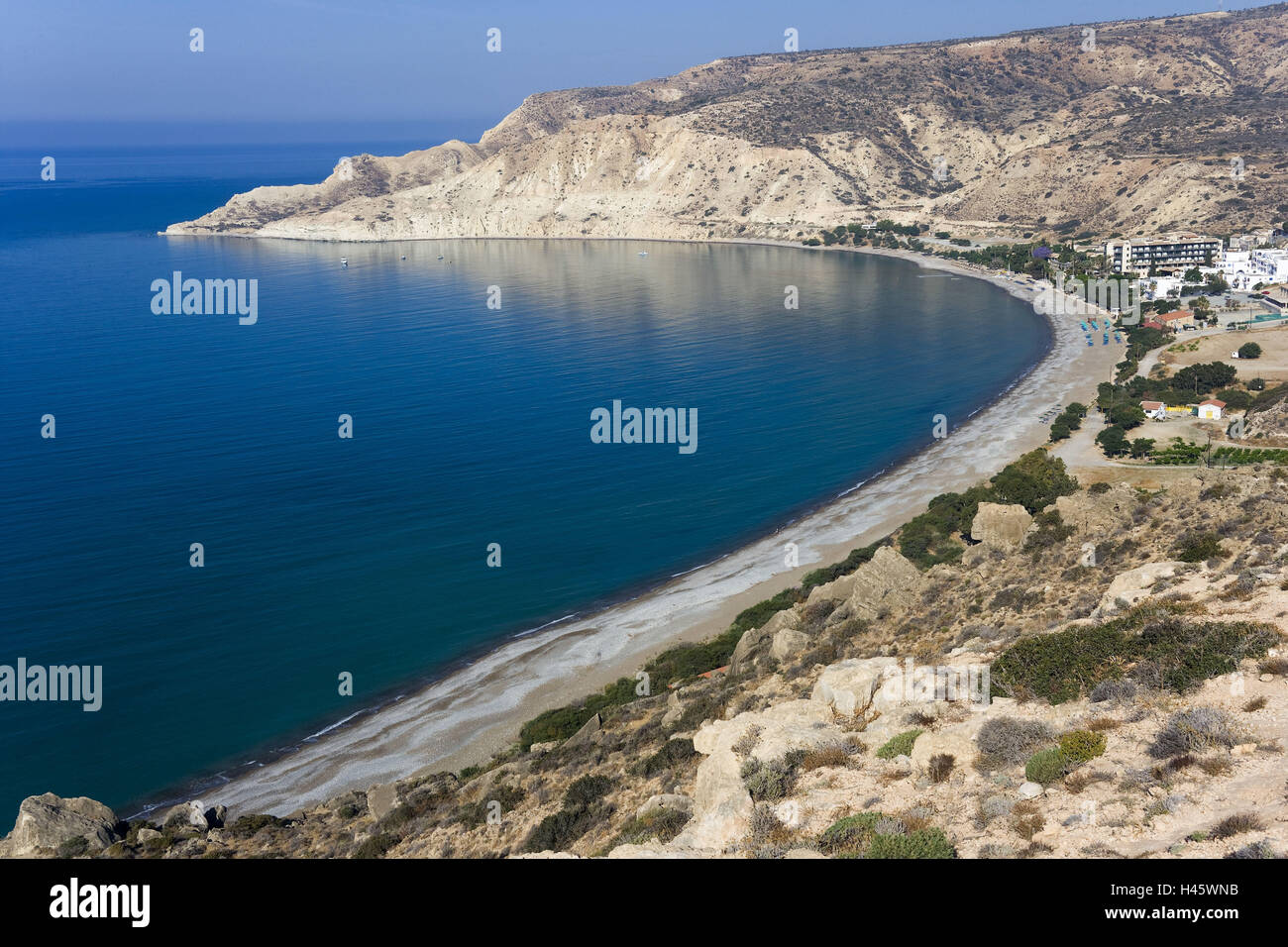 Cyprus, Pissouri, bay, sea view, Stock Photo