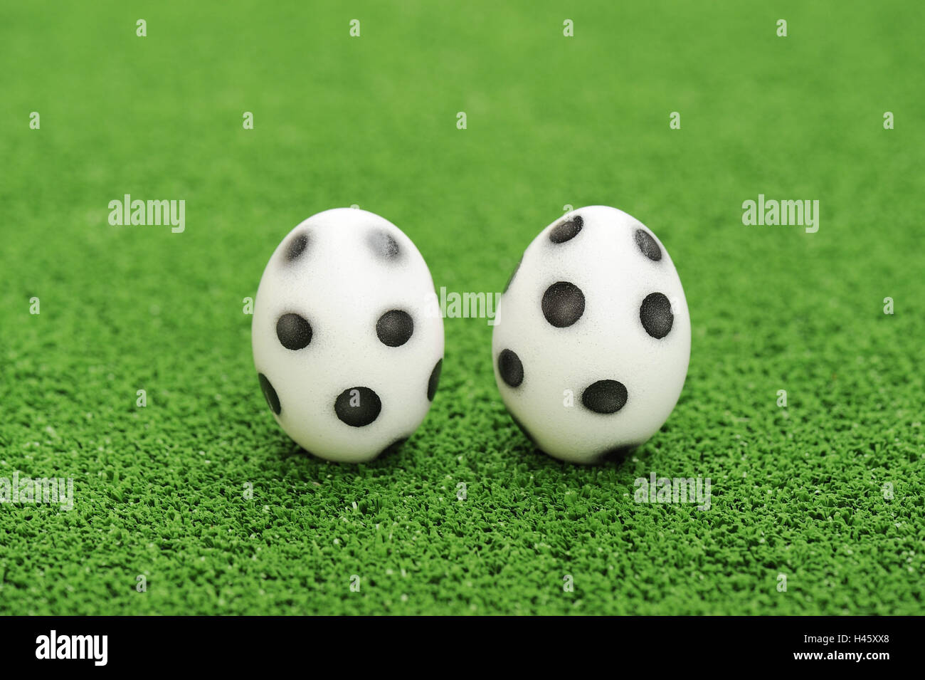 Eggs, football sample Stock Photo - Alamy