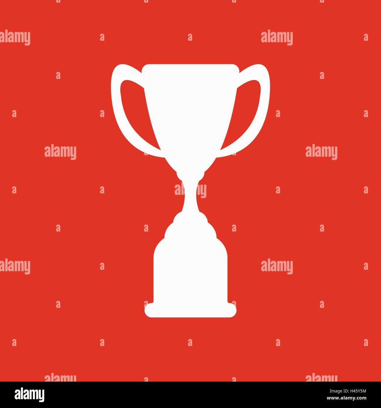 The goblet icon. Achievement symbol. Flat Stock Vector Image & Art - Alamy