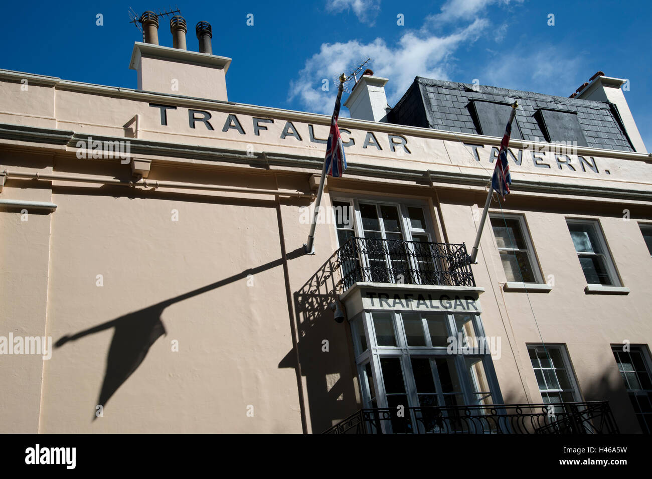 Trafalgar Tavern,Greenwich Stock Photo
