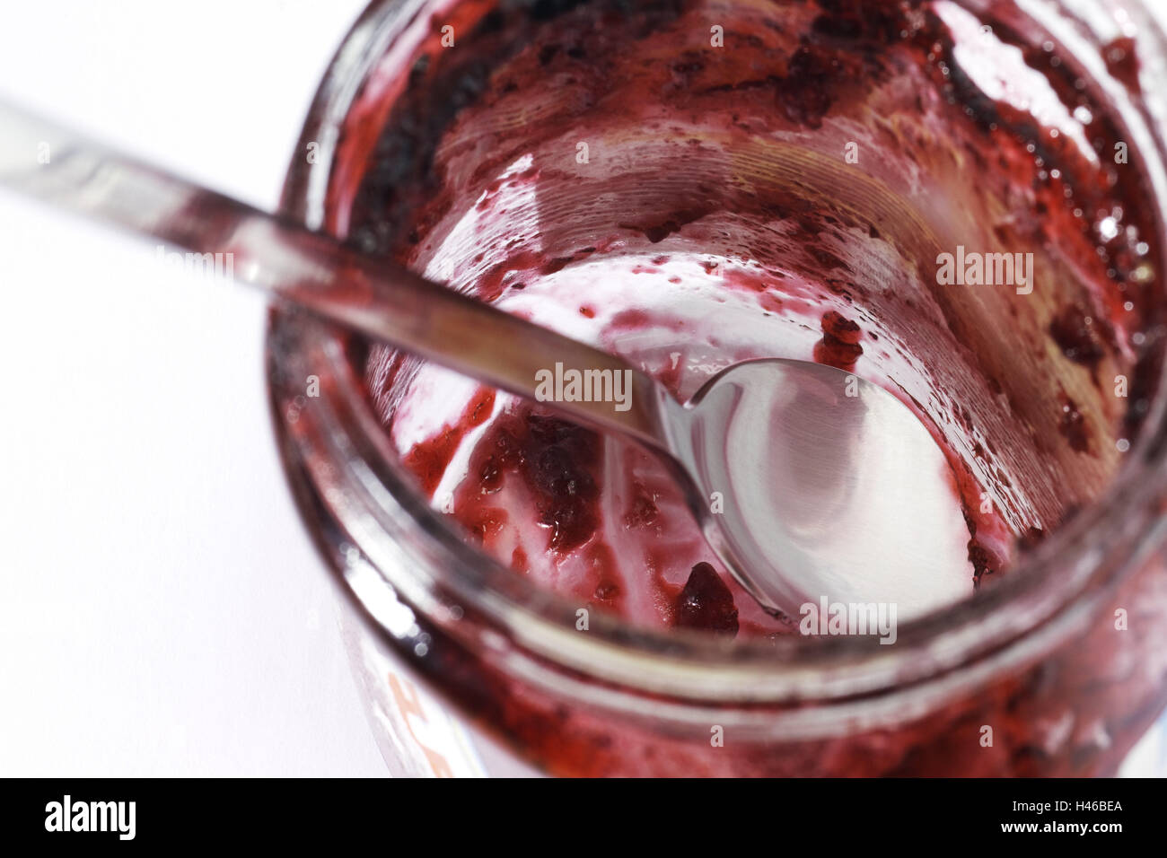 Jam jar, blank, spoons, glass, jam, red, preserve, Food, cook, fruit