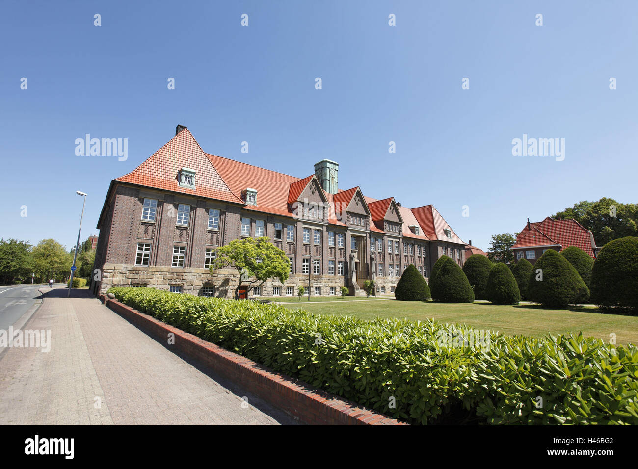 Germany, Lower Saxony, Nordenham, district court, outside, Stock Photo