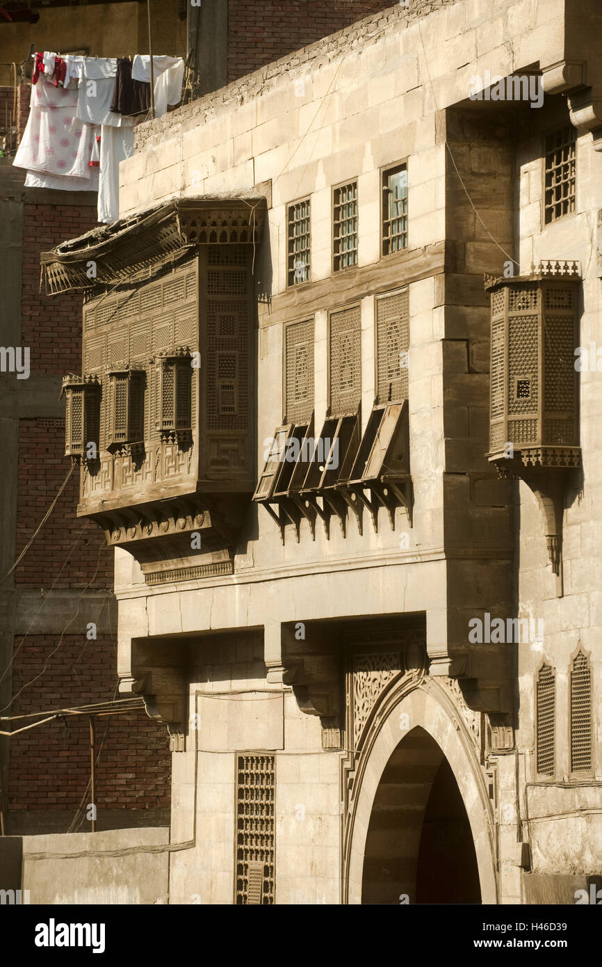 Egypt, Cairo, Arabian residential house Stock Photo Alamy