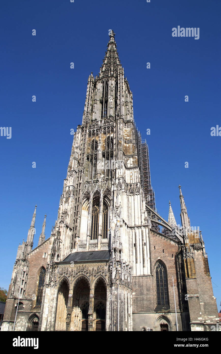 Germany, Baden-Württemberg, Ulm, Minster, Stock Photo