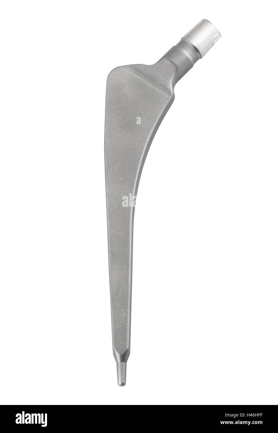 Titanium alloy hip joint Stock Photo Alamy