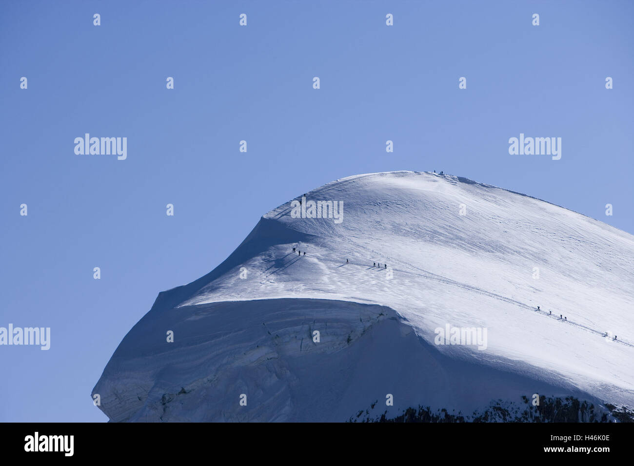 Switzerland, Valais, Ceriumweakly, small Matterhorn, wide horn, ice