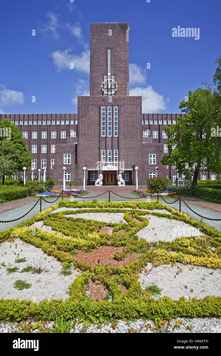 Germany, Wilhelmshaven, city hall, Stock Photo