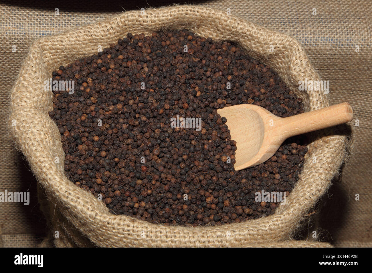 Black peppercorn, Stock Photo