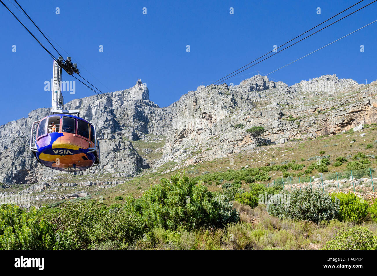 Table Mountain Cableway, Cape Town, Western Cape, South Africa, Africa
